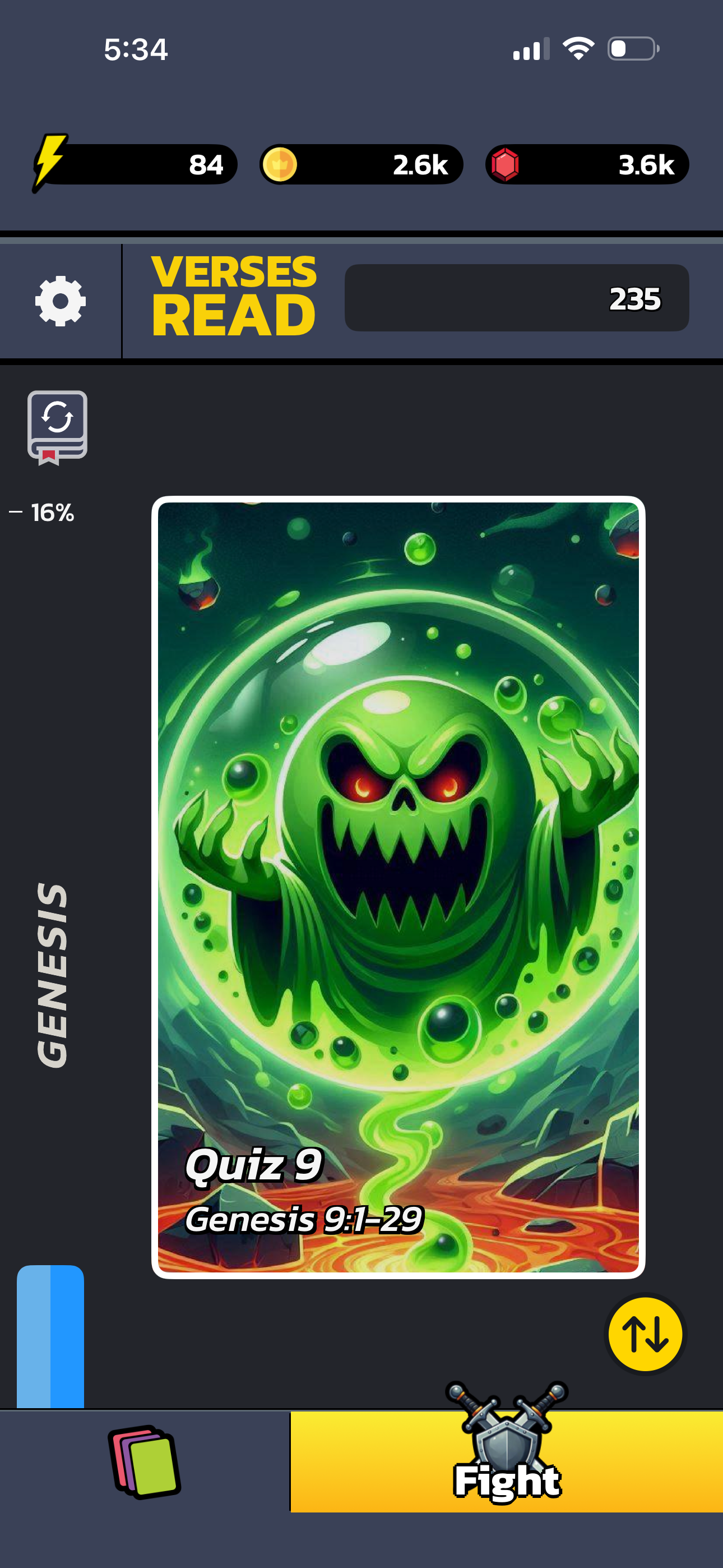 Quiz Card